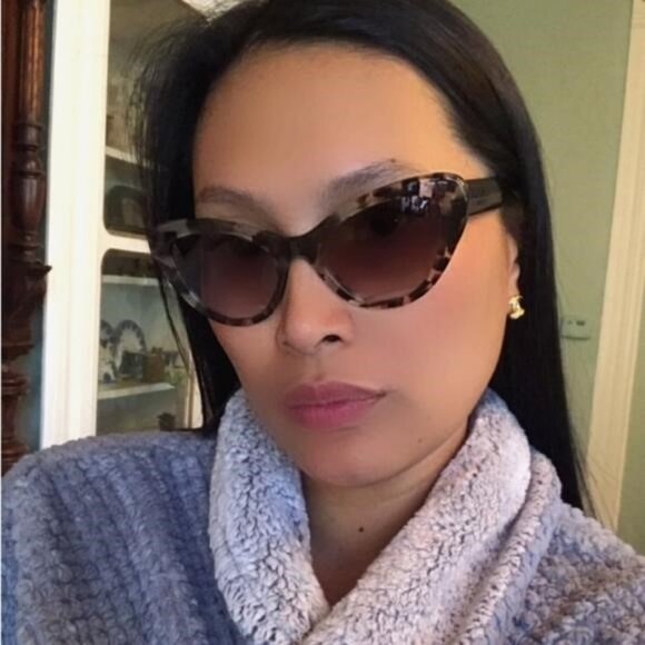 New Original PRADA 0PR 13YS SUNGLASSES HAVANA / BROWN GRADIENT WOMEN'S - Picture 3 of 12